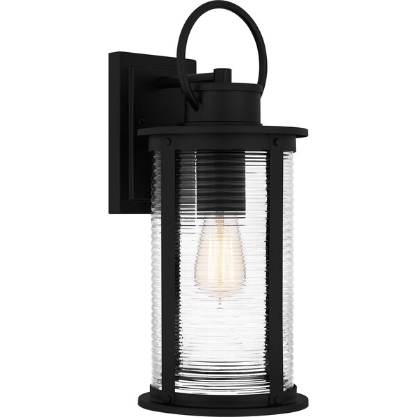Quoizel Tilmore Outdoor Wall 1 Light Matte Black TLM8407MBK - main